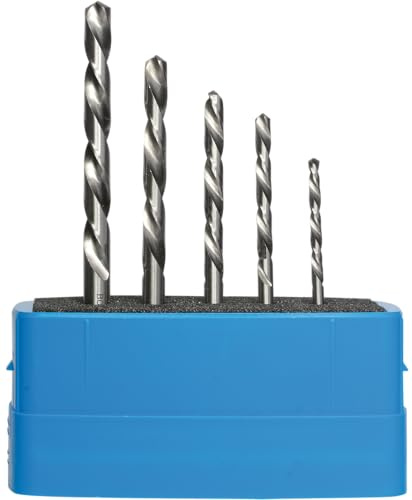 SW-Stahl 80505L Linksbohrersatz, HSS-G, 3-7 mm, 5-teilig