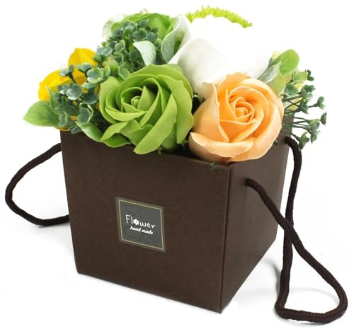 Ancient Wisdom Soap Flower Bouquet - Spring Flowers, Rose