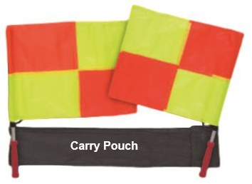 Soccer Referee Checkered Linesman Flag