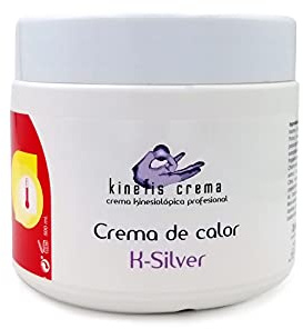 Crema de Calor K-Silver Kinesiológica Profesional | 500 ml | (1)