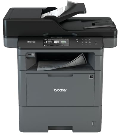 Brother Monochrome Laser Multifunction Printer, MFC-L6700DW, Advanced Duplex, Wireless Networking Capacity, 70-Page ADF Capacity Black,20.4 x 19.5 x 16.8