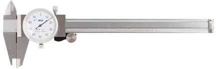 HFS(R) 0-6 Imperial Calipers; 4 Way Dial Caliper 0.001 Shock Proof New; Plastic Case
