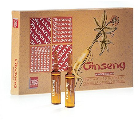 BES, Ginseng Active Lotion 12 ampuller 10 ml Hjälpa Till Att återställa Och Stärka Hårsäckarna Aktivt Förhindra överdrivet Håravfall Med Ginsengrot Vitamin D