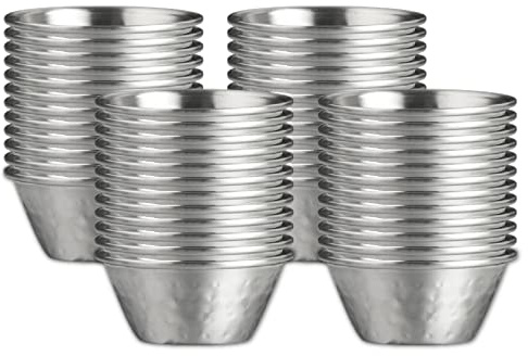 Steelite Creations Metal Hammered Ramekin, 50 ml, Box 48