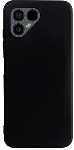 Anybird Premium Tasche Hülle TPU Silikon Case Für Fairphone 4 6.3 Inch Handyhülle Handy Tasche Schutz Cover Etui Schutzhülle Abdeckung Schwarz