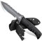 Purple Dragon Survival Messer Outdoor, Scharfe Feststehende Klinge aus D2 Stahl, Full Tang Jagdmesser mit G10 Griff, Bushcraft Messer Kydex Scheide, Geschenk für Männer