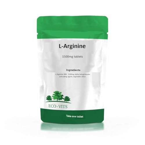 ECO-VITS L-Arginina AKG 1500 mg 120 tabletas