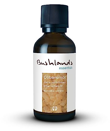 Olibanumöl (Weihrauch) 50 ml - naturreines ätherisches Frankincense Öl der Pflanze Boswellia serrata von Bushlands essentials