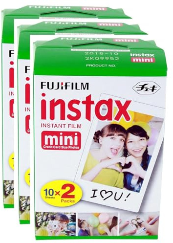 Fuji Instax Mini Film Color Twinpack 7S 8 90 50 Fujifilm 60 Fotos
