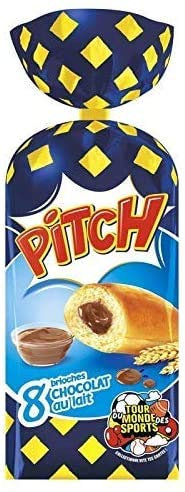 PITCH - Brioche Pitch Chocolat Au Lait 310 G - Lot De 4 - livraison offerte