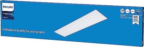 Philips ProjectLine LED Panel, 30x120cm, 3200lm, 4000K, Weiß