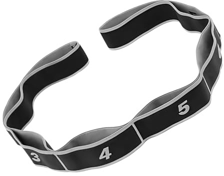 Banda elástica de estiramiento para danza latina, ejercicio de fitness, resistencia con números, cuerda de tracción fácil de usar, resistencia de fitness con número