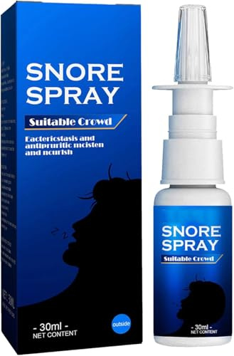 Anti Ronquido Spray Nasal,Antirronquidos Spray Ronquidos Soluciones,Sprays Nasal Antironquidos Mejora el Sueñ,Ayuda a Mientras Duermes,Rápido y Efectivo