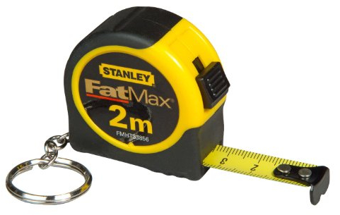 Stanley Fatmax FMHT0-33856 Tape Measure, Yellow/Black, 2 m/13 mm