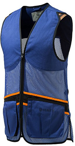 Beretta Herren Full Mesh Schießweste, Blau, 3XL