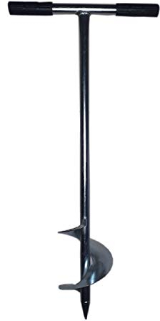 Uzman Tarière à main bleue - Pour les trous jusqu'à maximum 20 cm