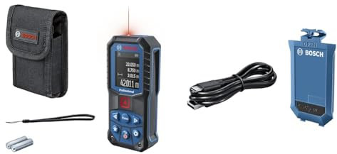 Bosch Professional télémètre Laser GLM 50-22 + Bosch Professional GLM Batterie li-ION BA 3.7V 1.0Ah A