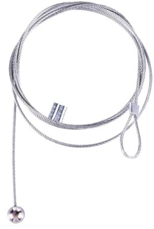 FUNOMOCYA Magnetisches Fotoseil 2 Stück 1,5m für Fotos Bilder Installieren für Wände Fenster Holz ohne Rückstände