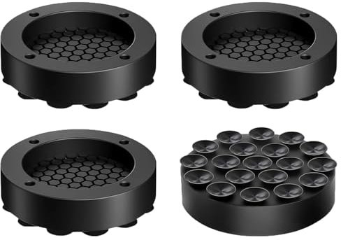 4 Pcs Washing Machine Feet Pads, Anti Vibration Mat, Washing Machine Anti Vibration Pads, Washing Machine Feet Pads, Washing Machine Rubber Feet Pad, for Dryer, Washing Machine, Dishwasher