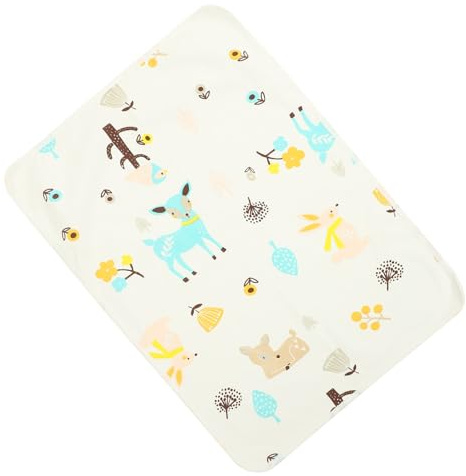 JOINPAYA 1pezzi Cotone Changing Pad Materasso Riutilizzabile Lavabile Per Adorabile Cuscino Per Cambio Pannolino Design Carino e Pratico