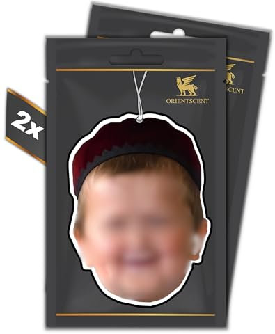 Set di 2 deodoranti a forma di albero profumato – deodorante automatico per auto divertente tuning – Car Air Freshener ciondolo profumato auto (WILD BLUEBELL, 2 pezzi)