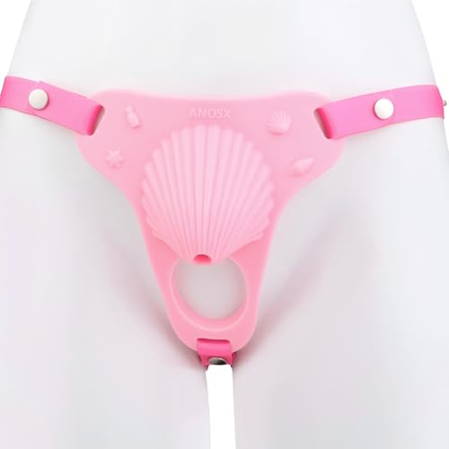 Cage de Chasteté pour Pénis en Silicone Sex Toýs Homme Cage Chastetée pour Sissy avec Ceinture Rose Chastity Cage Légère pour Immobiliser le Pénis et Les Testicules d'un Homme (D)