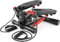 Gymtek Stepper, Drehstepper inkl. Expanderbänder (Power Ropes) - mit LCD-Bildschirm, Schrittzähler und Kalorienzähler - Fitness, Pilates, Workout