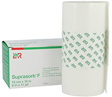 Lohmann & Rauscher GmbH & Co.KG Suprasorb F Folienverband, Weiß, 10 meter