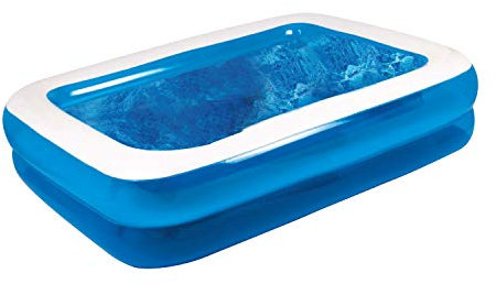 Benross Inflatable Family Paddling & Swimming Pool/Easy Setup & Drainage / 780 Litre Capacity/Durable Air-Filled Sidewalls/Simple Safe Filtration/Blue Colour