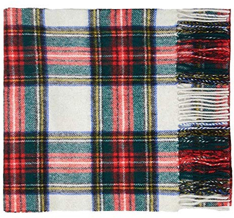 Tartan-halsduk i ren lammull, Dress stewart
