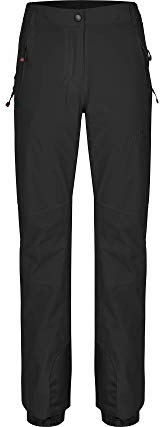 Bergson Ice Light Slim | Damen Skihose, unwattiert, 20000 mm Wassersäule, Black [900], 38 - Damen