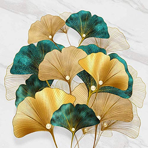 DIY 5D Diamond Painting Kit Completo, Kit Pittura Diamante 5D Ginkgo, Quadri con Diamanti Art Kit, Ricamo, Strass, Arte e Artigianato, Punto Croce, Decorazione per Casa e Pareti -30x30 cm