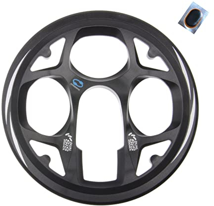 maxxi4you Shimano Kettenschutzring für FC-M311 42 Zähne mit Befestigungsschraube inkl Reflexband