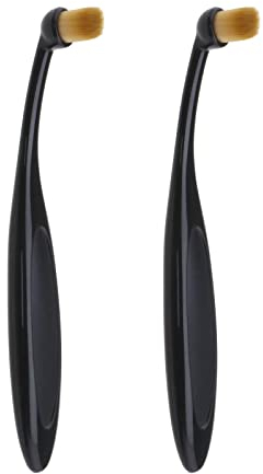 EMSea 2Pcs Super Soft Vinyl Record Cleaner Microfibre Record Cleaning Brush Anti-Static Brush Cleaner Record Cleaning Supplies