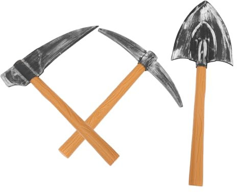 BESTonZON Ensemble De 3 Pièces pioche en Mousse Accessoires Halloween décorations d'halloween Set de déguisement décorations de Carnaval Costumes de Carnaval Décoratif Faux pour Plastique