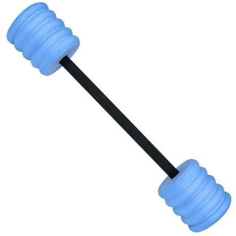 Manubri acquatici – Peso per piscina in schiuma EVA ad alta densità, accessorio fitness rimovibile, forte galleggiabilità e durevole, per spa, aerobica, riabilitazione, aqua yoga