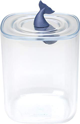 Qualy Aufbewahrungsbehälter für Wattestäbchen/Wattebällchen, Kunststoff, one Size 521714900 Transparent