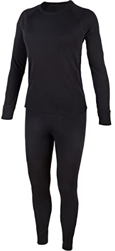 CMP - Damen-Set (Sweatshirt und Hose), Schwarz, XXS