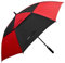 ACEIken Golf Umbrella Windproof Large 62/68 Inch, Double Canopy Vented, Automatic Open, Extra Large Oversized,Sun Protection Ultra Rain & Wind Resistant Stick Umbrellas (Black/Red, 68 inch)