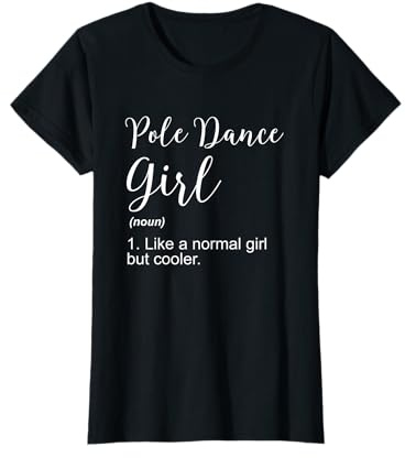 Definizione Pole Dance Bacchetta regalo Poledance Ballerino Maglietta