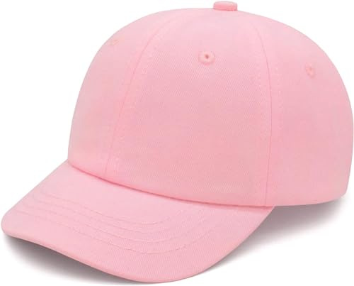 DRESHOW Bébé Baseball Casquette Extérieur Unisexe Bambin Enfants Plain Baseball Casquette Réglable Soleil Chapeau pour Filles Garçons