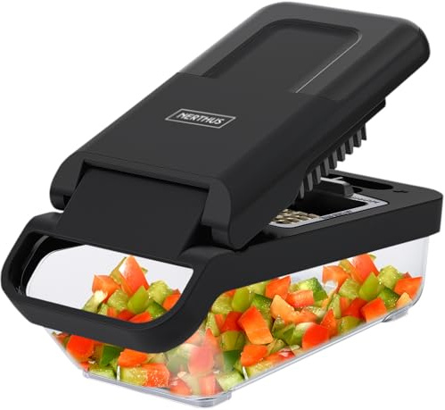 Nerthus FIH 1483 tritatutto orizzontale manuale verdure frutta cucina rapida