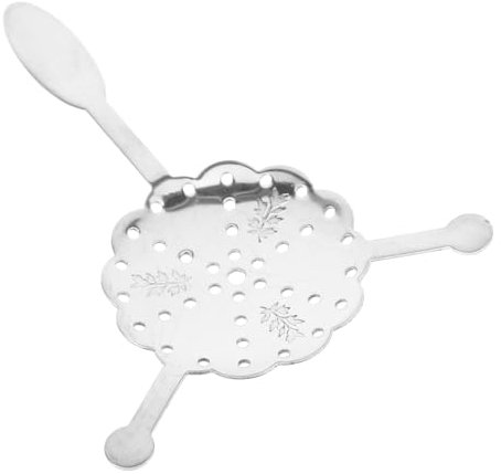 Cabilock Cucchiaio Di Assenzio Notizia in Anticipo Svuotare Il Cucchiaio Dell'assenzio Gocciolatori Di Assenzio Cucchiai Da Bar Cucchiai Di Assenzio Acciaio Inossidabile 304 Argento