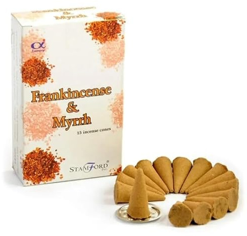 Frankincense & Myrrh Incense Cones