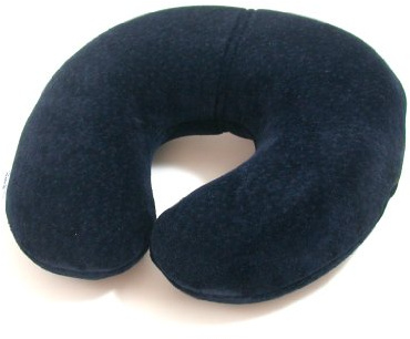 TEMPUR-Pedic TEMPUR-Travel Nackenkissen, Polyester, Marineblau