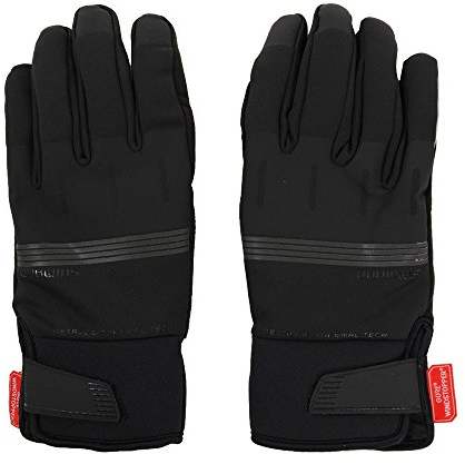 SHIMANO Thermal Windstopper-Handschuhe, für Herren, Schwarz, L