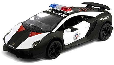 ICELAND Sesto Elemento Polizia Macchinina Auto Scala 1:6, Polizia, Ragazze Giovani, Unisex
