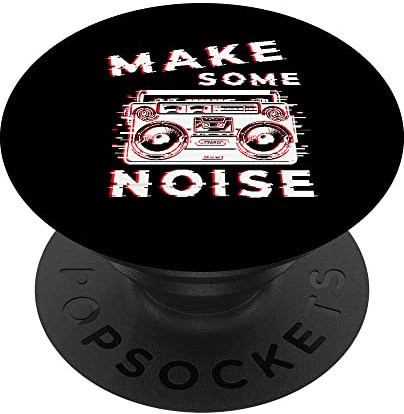 Radioregistratore Ghetto Blaster - Boombox Anni 80 90 PopSockets PopGrip Intercambiabile