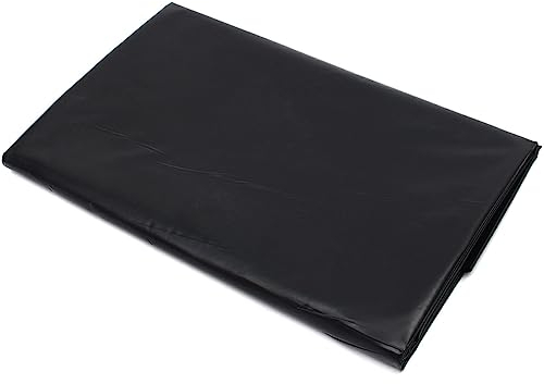AVIITI Teichfolie 2X3m 3X5m 5X6m, 0.12Mm Dicke HDPE Garten Teichfolie Für Wasser, Für Fischteiche Landschaftsbau Wasserspiel Bäche Springbrunnen Wassergarten,Schwarz,3x5m