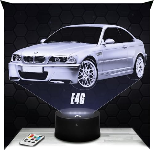 Lampephoto.fr - E46 Lamp Sports Car 3D Touch Night Light